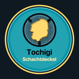 Tochigi · Schachtdeckel