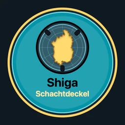 Shiga · Schachtdeckel