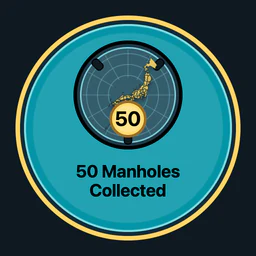 50 Manholes Collected