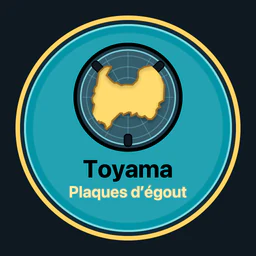 Toyama · plaques