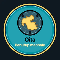 Oita · penutup manhole