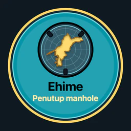 Ehime · penutup manhole