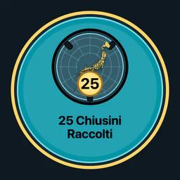25 chiusini raccolti