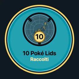 10 Poké Lids raccolti