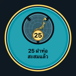 สะสมฝาท่อ 25 ฝา