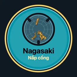 Nagasaki · nắp cống
