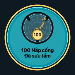 Đã sưu tầm 100 nắp cống